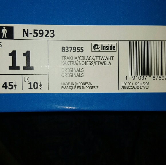 NWT Adidas Originals Men's N-5923 in Beige - Picture 4 of 7